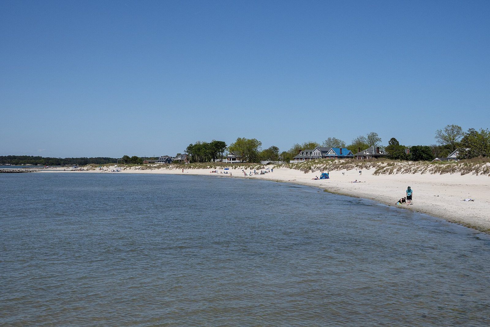 Beach at Cape Charles on Virginia's Eastern Shore